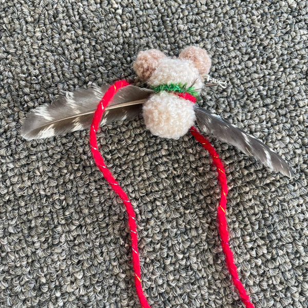 Christmas Bear Cat Teaser Refill Toy