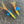 Neon Fish Cat Teaser Refill Toy