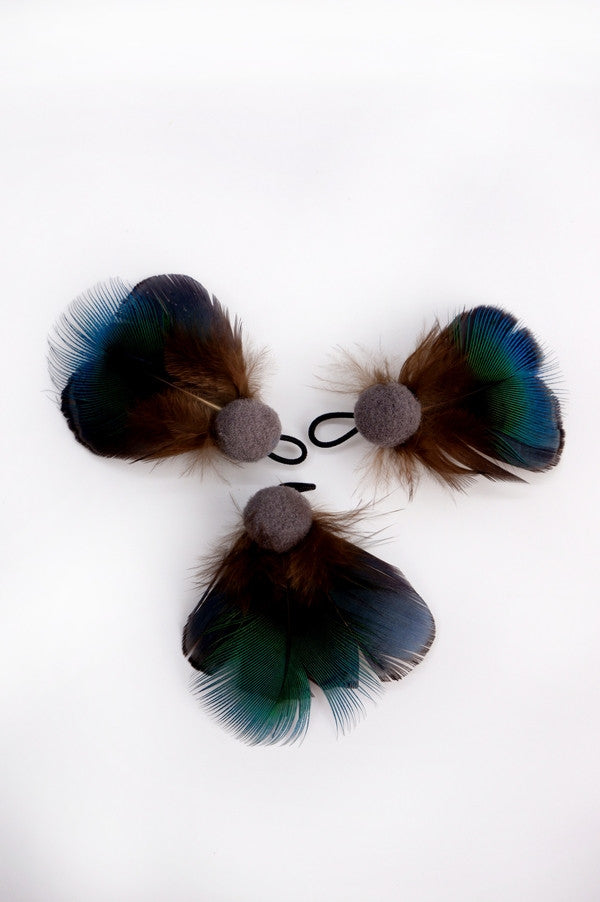 Jewel Beetle Feather Cat Teaser Wand Refill Toy