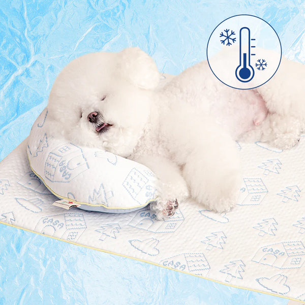 All Day Cooling Mat + Pillow Set