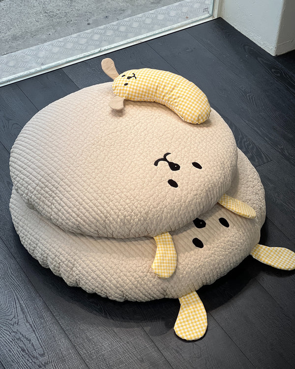 Hug Me Mini Pillow – Popcorn Yellow