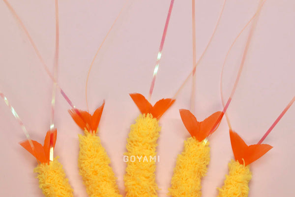 Fried Shrimp Cat Fishing Rod Refill Toy