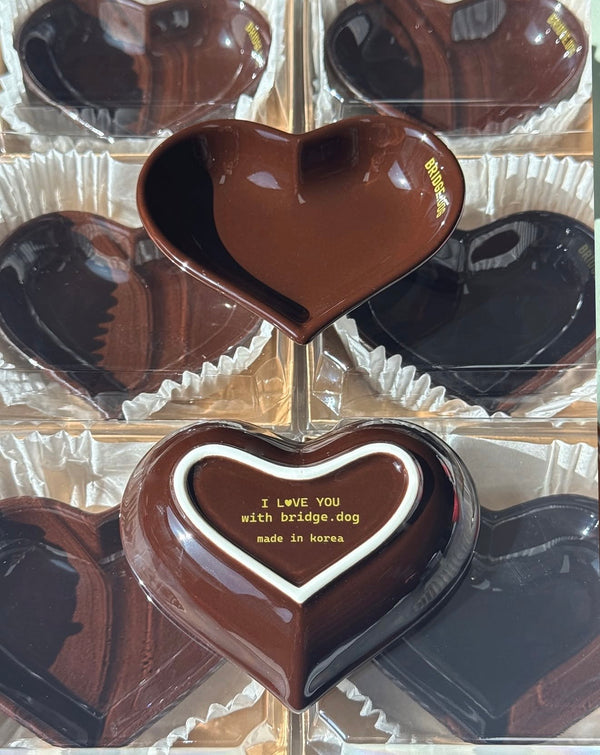 Dubai Chewy Cookie Heart Dish