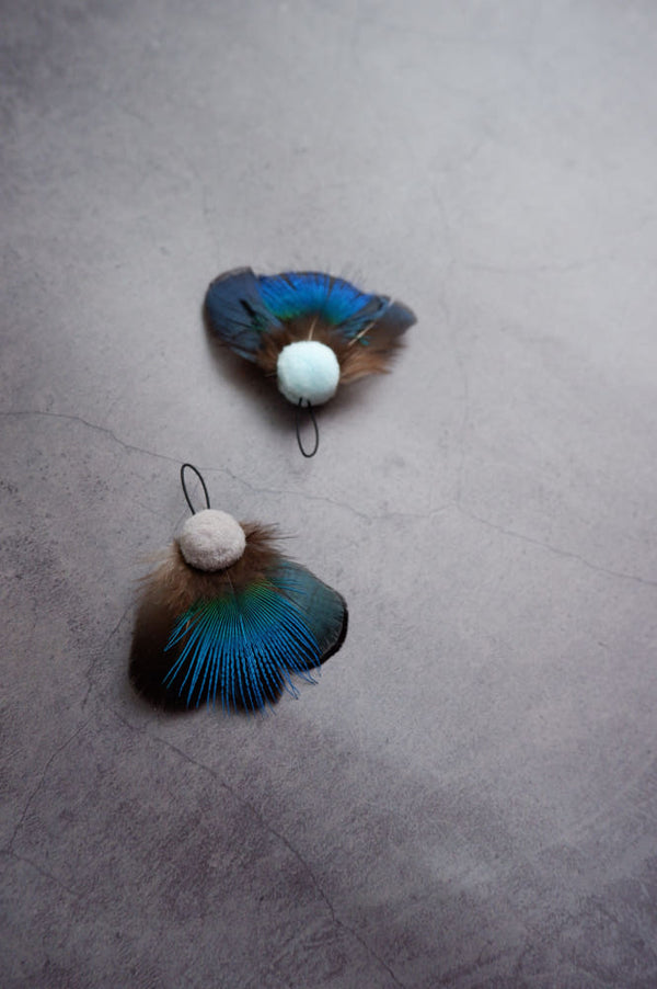 Jewel Beetle Feather Cat Teaser Wand Refill Toy