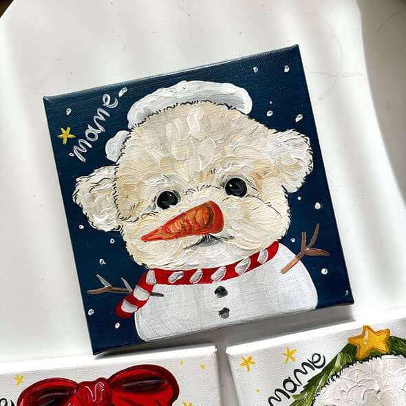 [PRE ORDER] Custom Pet Portrait Christmas Edition 2025