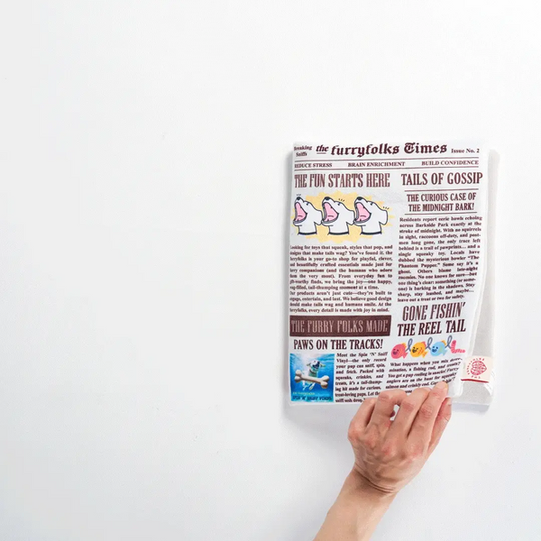 Newspaper Issue No.2 Nosework Toy