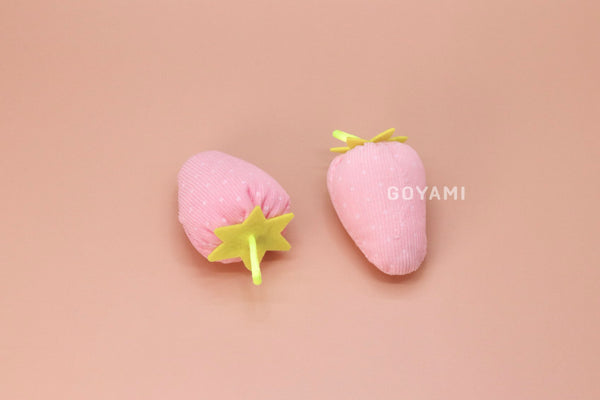 Eternal Snow Strawberry Catnip Cushion Toy