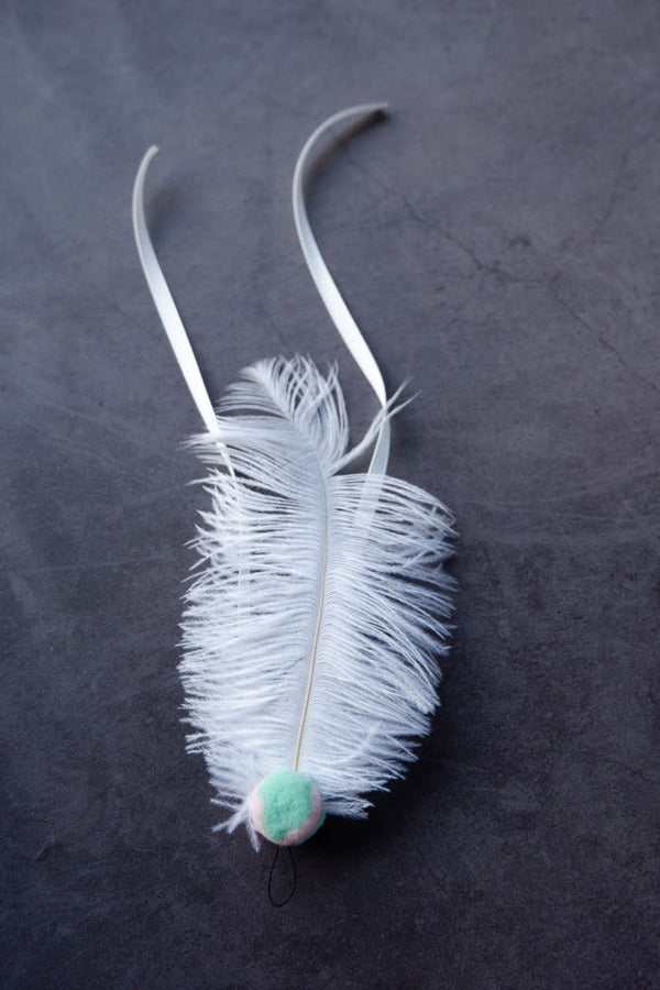 Angel Wing Feather Cat Teaser Wand Refill Toy