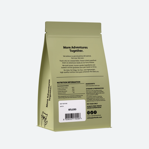 Raw Freeze-Dried Lamb Green Tripe