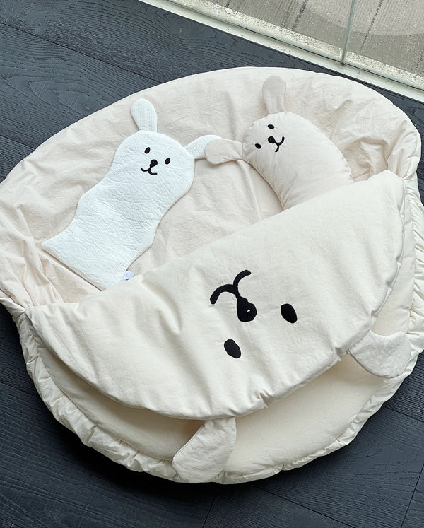 Hug Me Mini Pillow Summer – Ecru