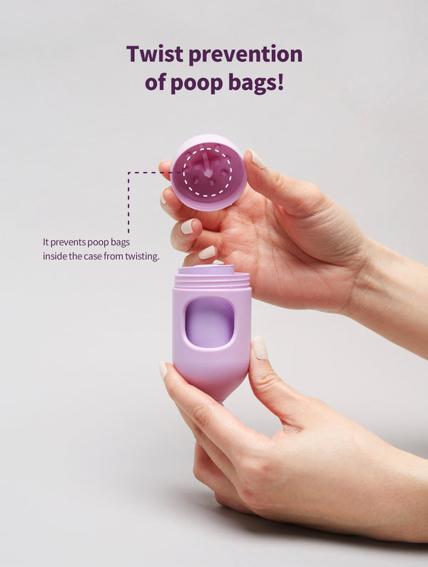 Macaron Poop Bag Case
