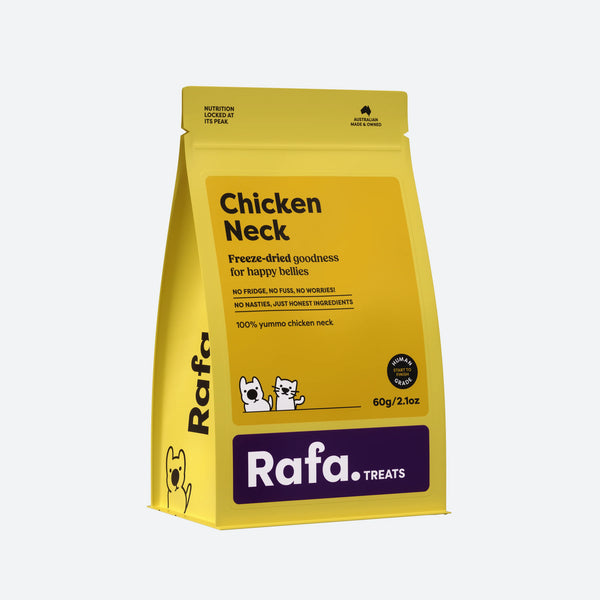 Raw Freeze-Dried Chicken Neck