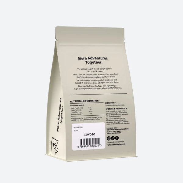 Raw Freeze-Dried Venison Steak