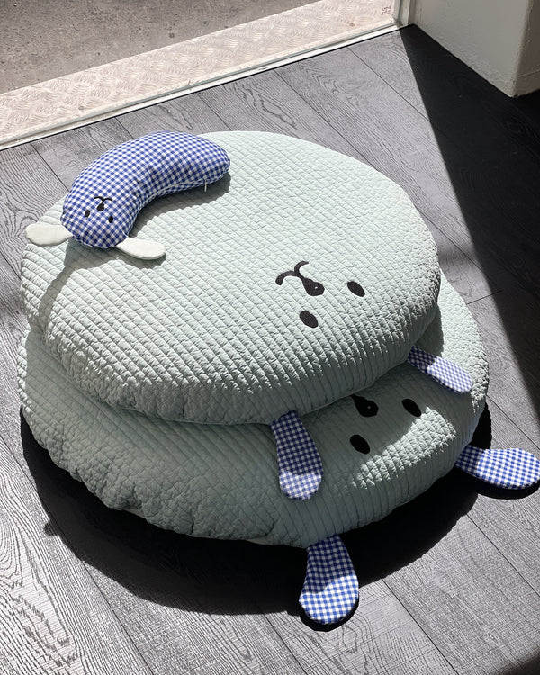 Hug Me Mini Pillow – Forest Blue
