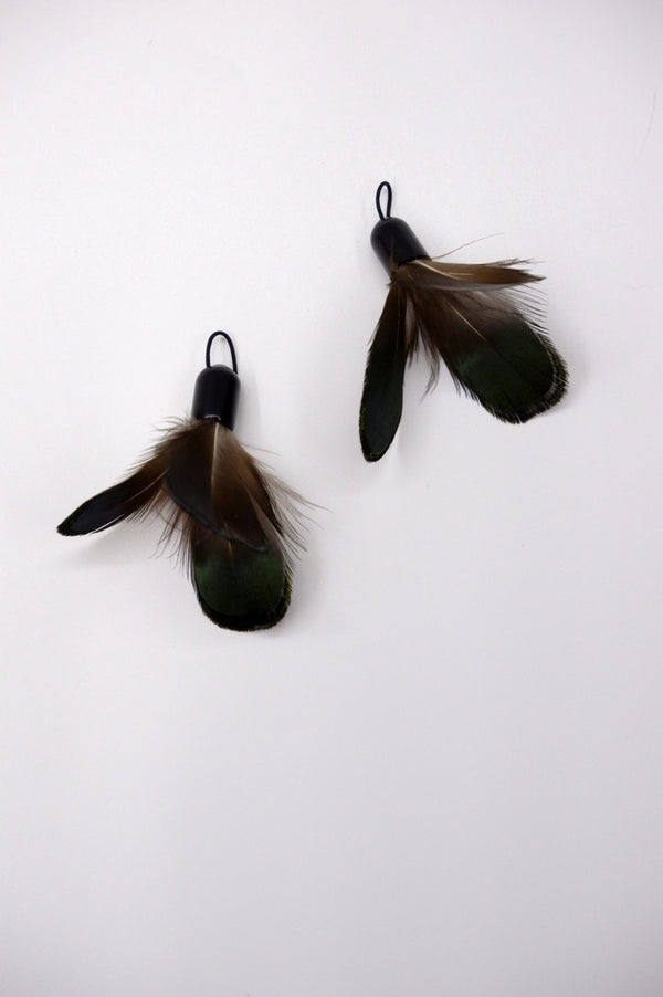 Peacock Moth 3-Wing Cat Teaser Wand Refill Toy
