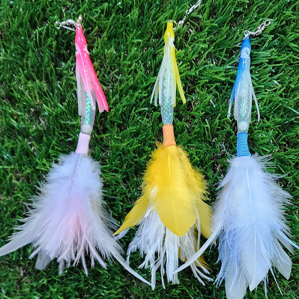 Glow-in-the-Dark Octopus Angel Cat Teaser Refill Toy