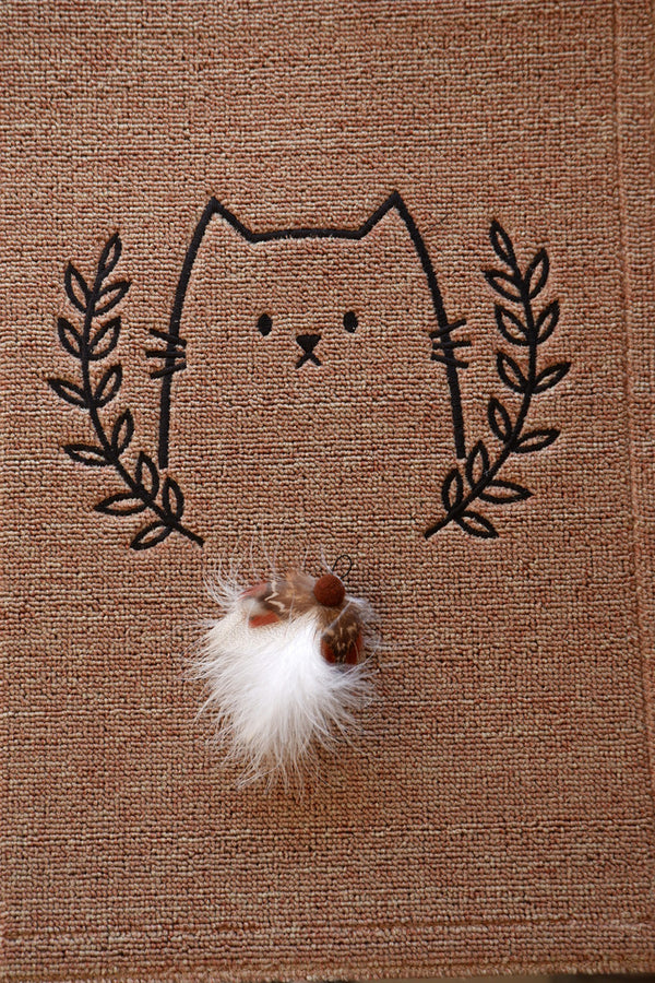 Fluffy Butterfly Feather Cat Teaser Wand Refill Toy
