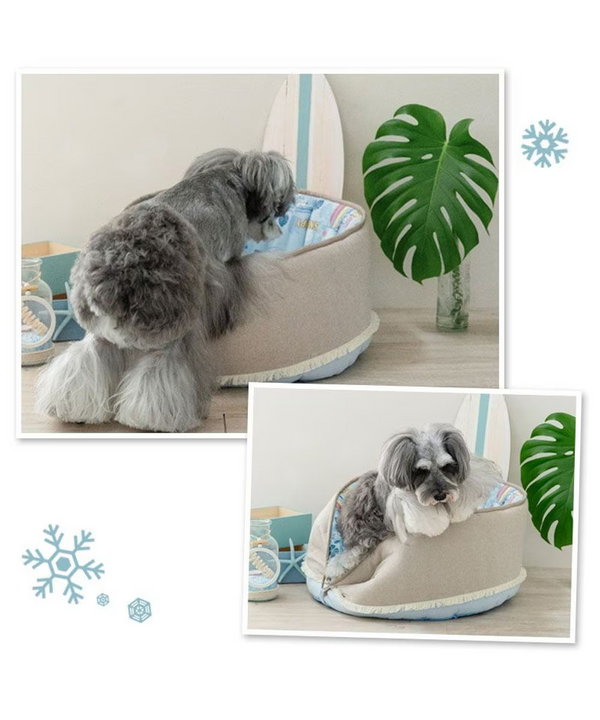 Snoopy Summer Surf Cool Bed