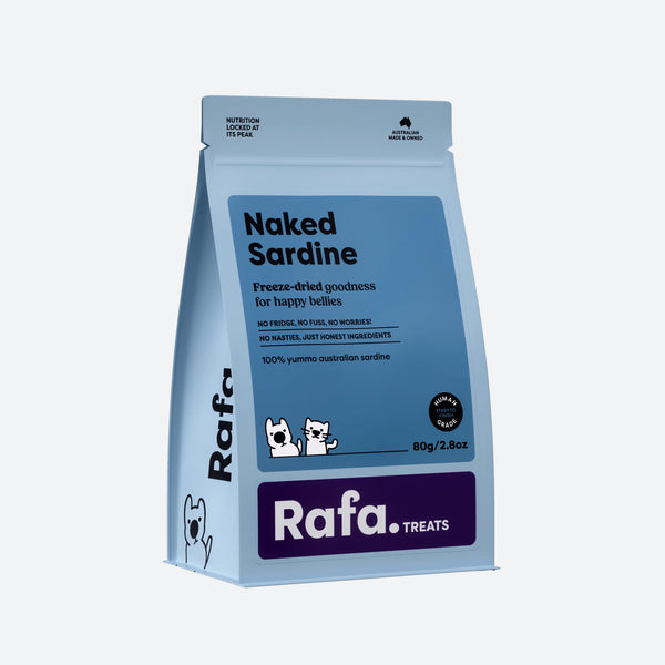Raw Freeze-Dried Naked Sardine
