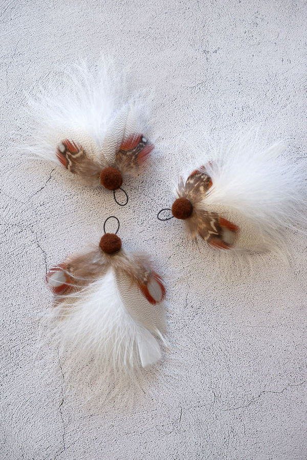 Fluffy Butterfly Feather Cat Teaser Wand Refill Toy