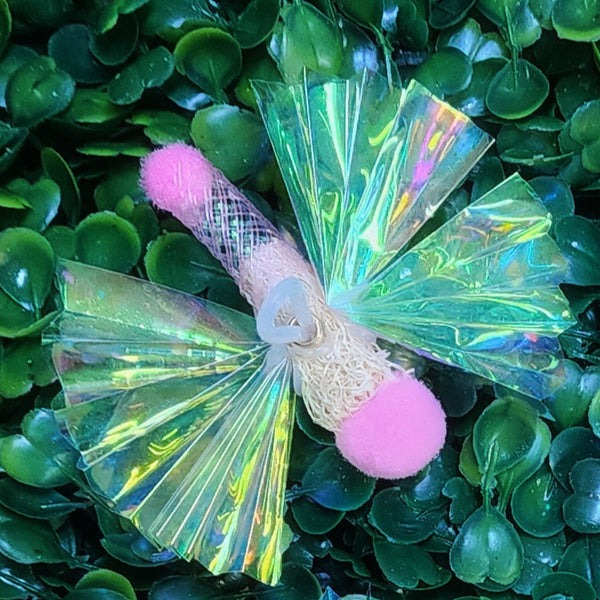 Mini Crinkle Butterfly Cat Teaser Refill Toy
