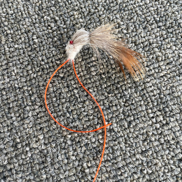 Mini Red Eye Reed Bug Cat Teaser Refill Toy