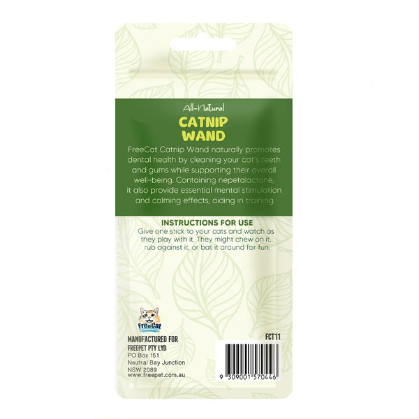 All-Natural Catnip Wand
