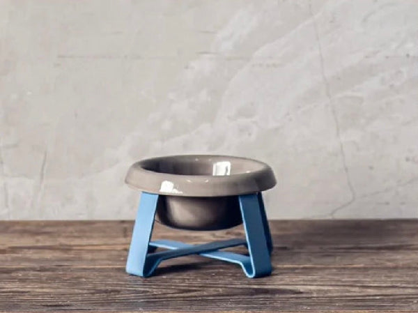 Food Stand Blue Grey