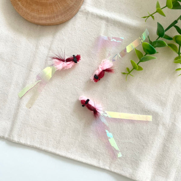 Pink Hamster Bug Cat Teaser Refill Toy