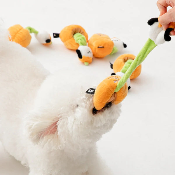 Halloween Pumpkin Puppy Stretchy Toy