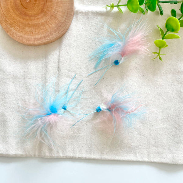 Mini Fluffy Bug Cat Teaser Refill Toy