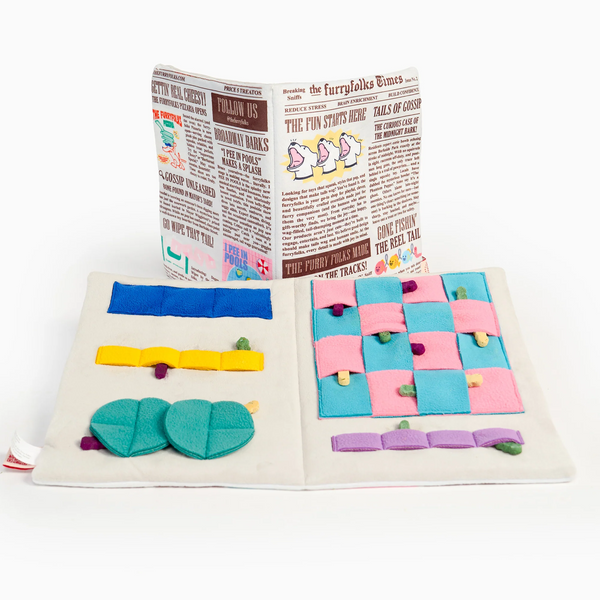 Newspaper Issue No.2 Nosework Toy