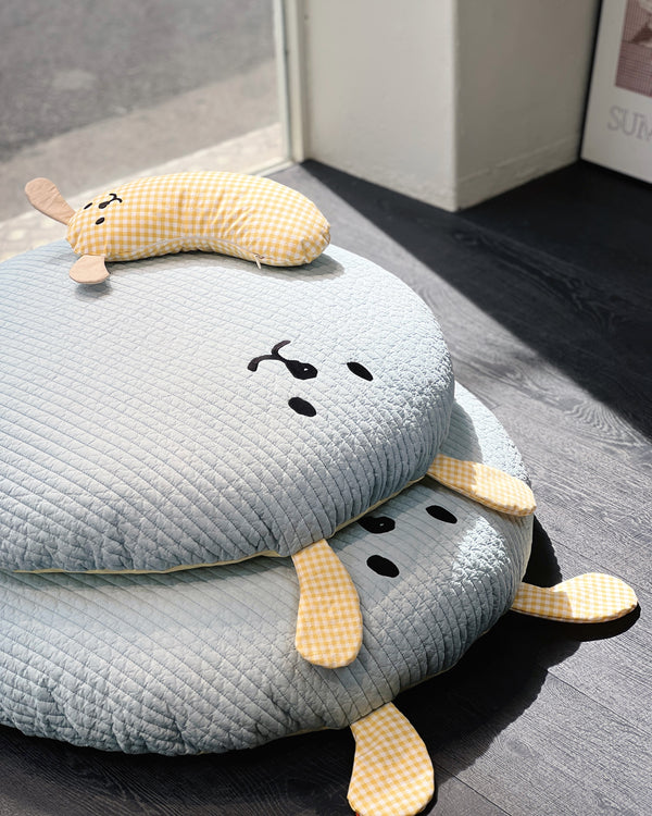 Hug Me Mini Pillow – Popcorn Yellow