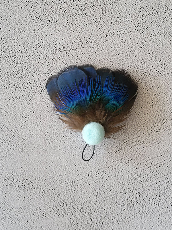 Jewel Beetle Feather Cat Teaser Wand Refill Toy