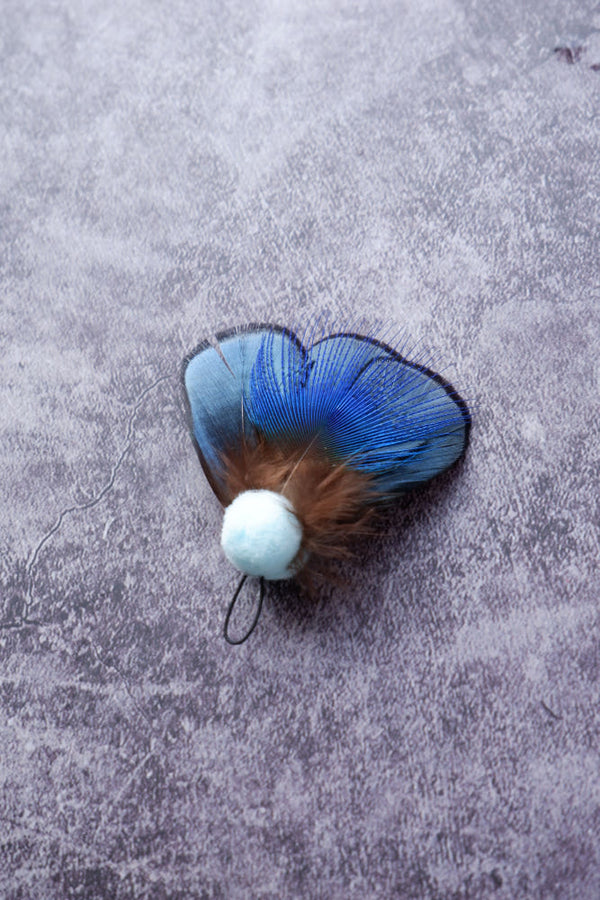 Jewel Beetle Feather Cat Teaser Wand Refill Toy