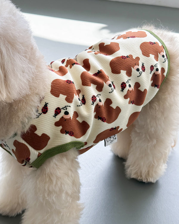 Cozy Bear Fleece Vest