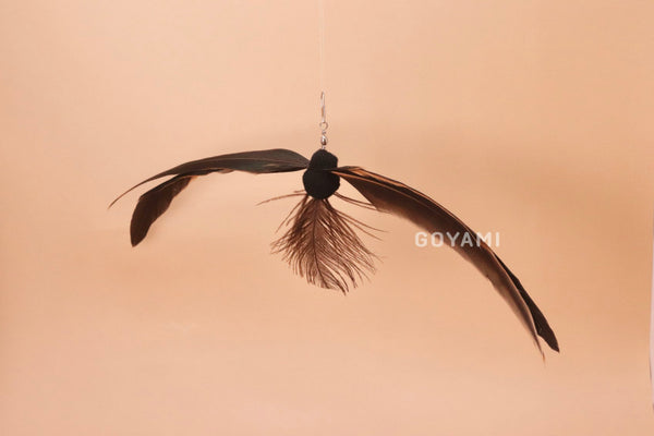 Spinning Crow Cat Fishing Rod Refill Toy
