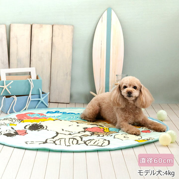 [PRE ORDER] Snoopy’s Cool Summer Round Cool Mat