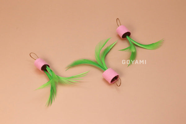 Hanging Palm Cat Fishing Rod Refill Toy