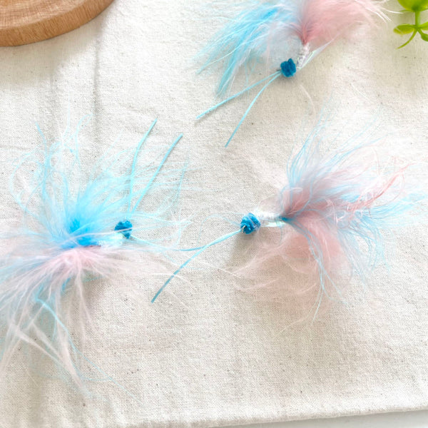 Mini Fluffy Bug Cat Teaser Refill Toy