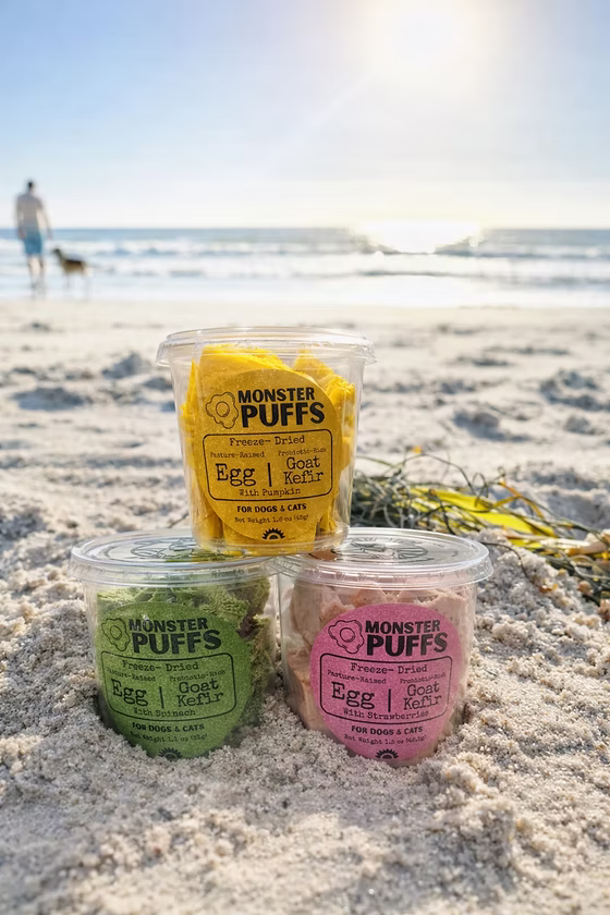 Freeze-Dried Organic Egg & Goat Kefir (Organic Strawberry)