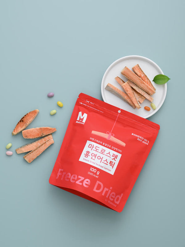 Freeze Dried Sockeye Salmon