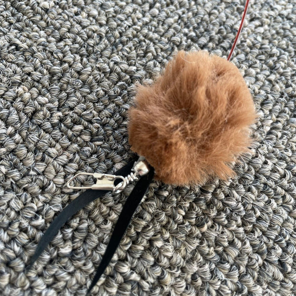 Chestnut Pom Bug Cat Teaser Refill Toy