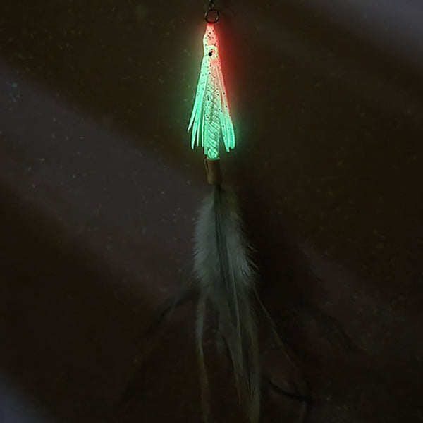 Glow-in-the-Dark Octopus Angel Cat Teaser Refill Toy