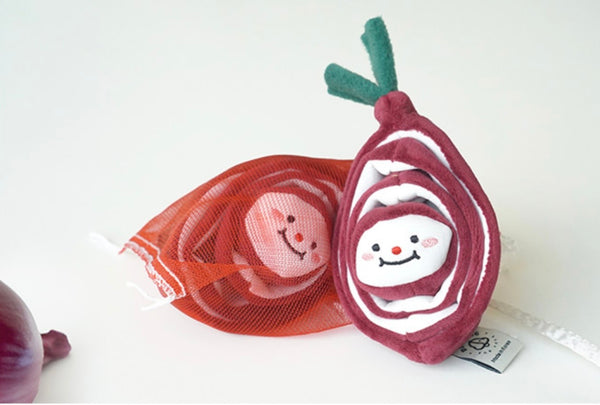 Red Onion Nosework Toy