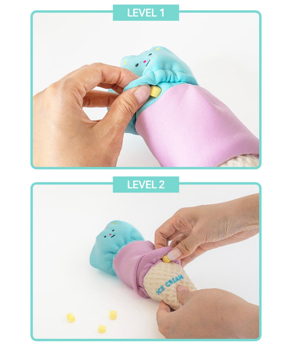 Ice Cream Cone Nosework Toy
