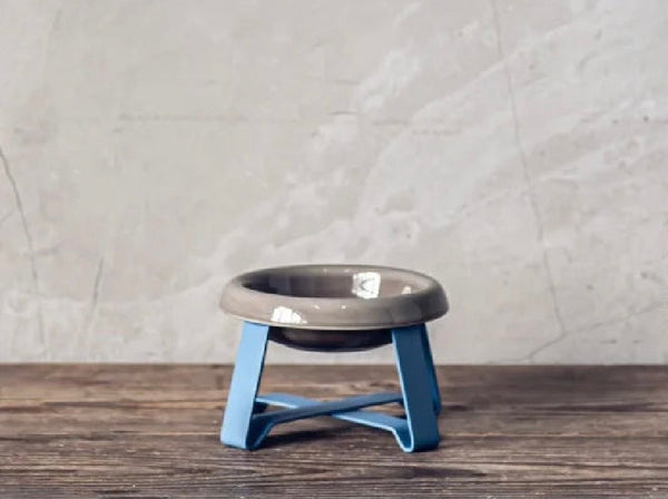 Food Stand Blue Grey
