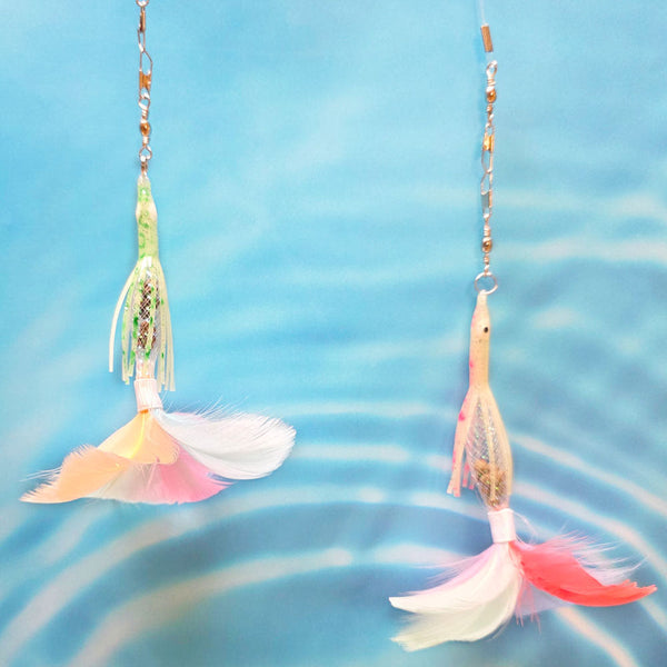 Feather Skirt Octopus Cat Teaser Refill Toy