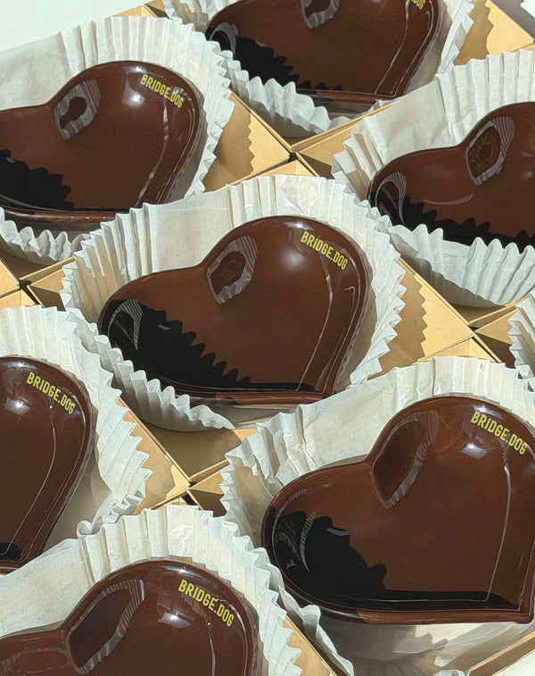 Dubai Chewy Cookie Heart Dish