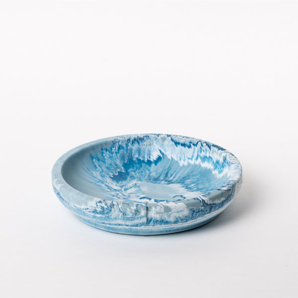 Whisker Friendly Bowl Bluebird Marble